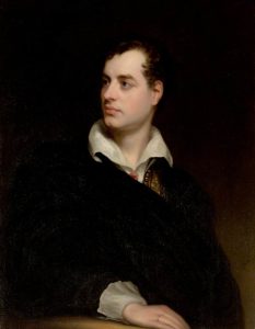 Lord Byron ist der Gastgeber in der Villa Diodati